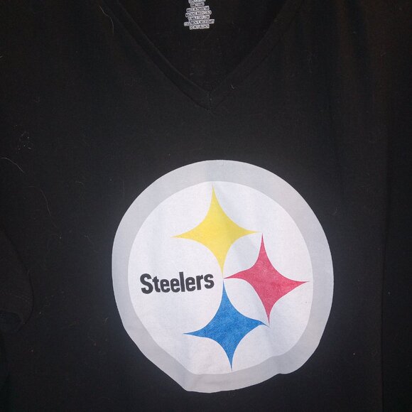 NFL Pittsburgh Steelers Women's Watt #90 Top - Picture 7 of 13